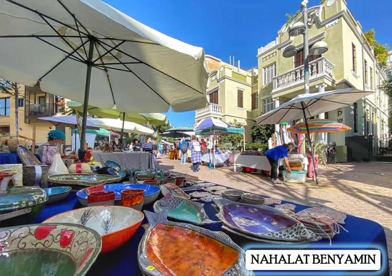 Tel-Aviv Center, Near The Beach, Terrace, 2 People Εξωτερικό φωτογραφία