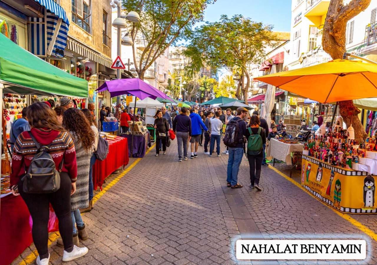 Tel-Aviv Center, Near The Beach, Terrace, 2 People Εξωτερικό φωτογραφία